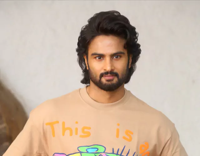 Hero Sudheer Babu Interview Stills